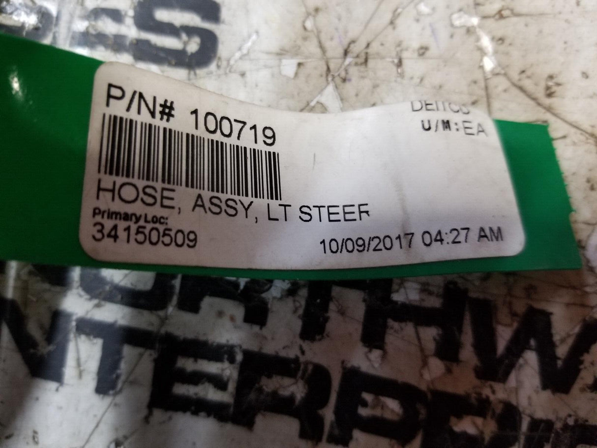 GENIE STEER HOSE 100719
