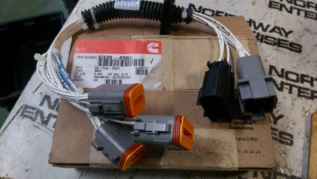 CUMMINS Onan Accessory Harness - 338-4982