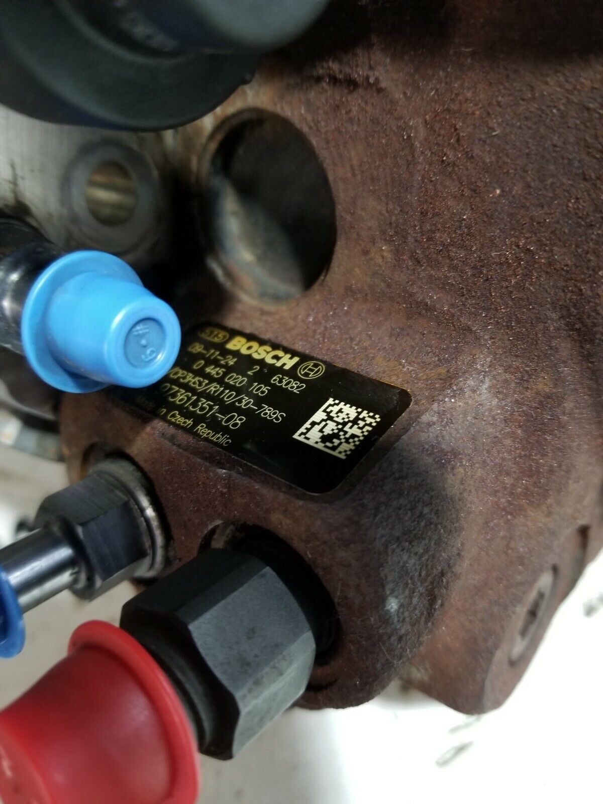 0445020105 06-10 6.6L DURAMAX LBZ LMM FLOW TESTED DIESEL INJECTION PUMP