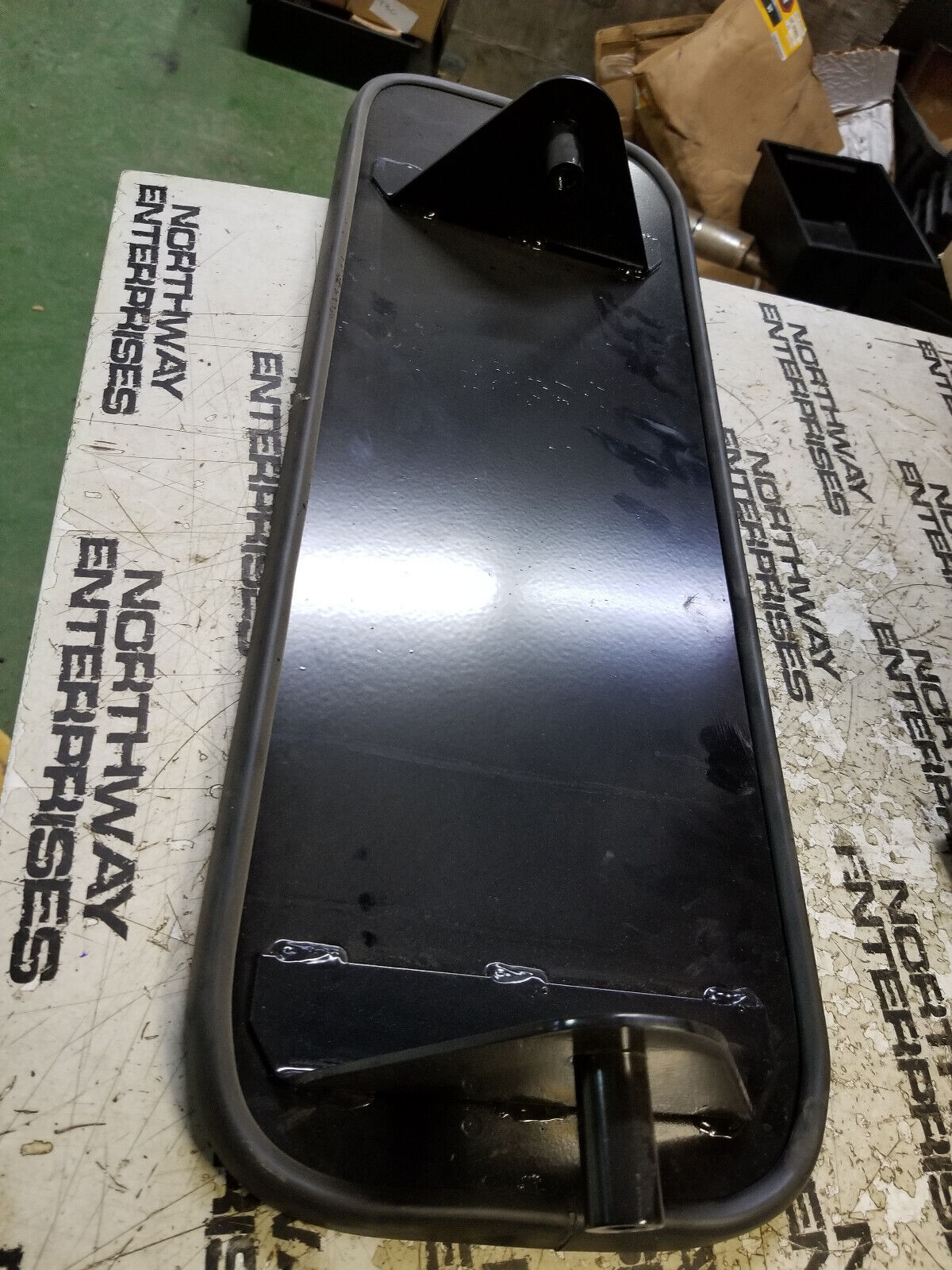 221-2465 CATERPILLAR 632 mm Height Flat Rear View Mirror for cabin