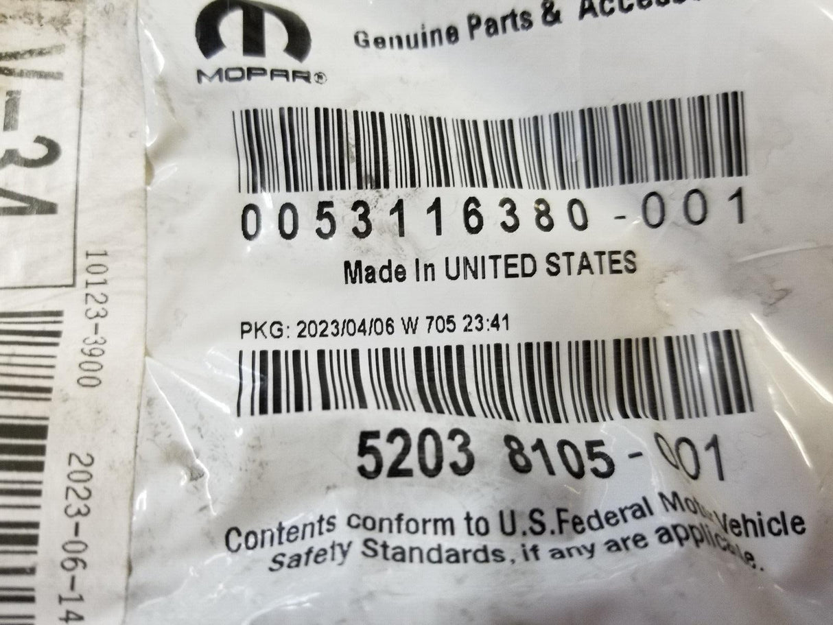 52038105 MOPAR SHOCK SPRING RING