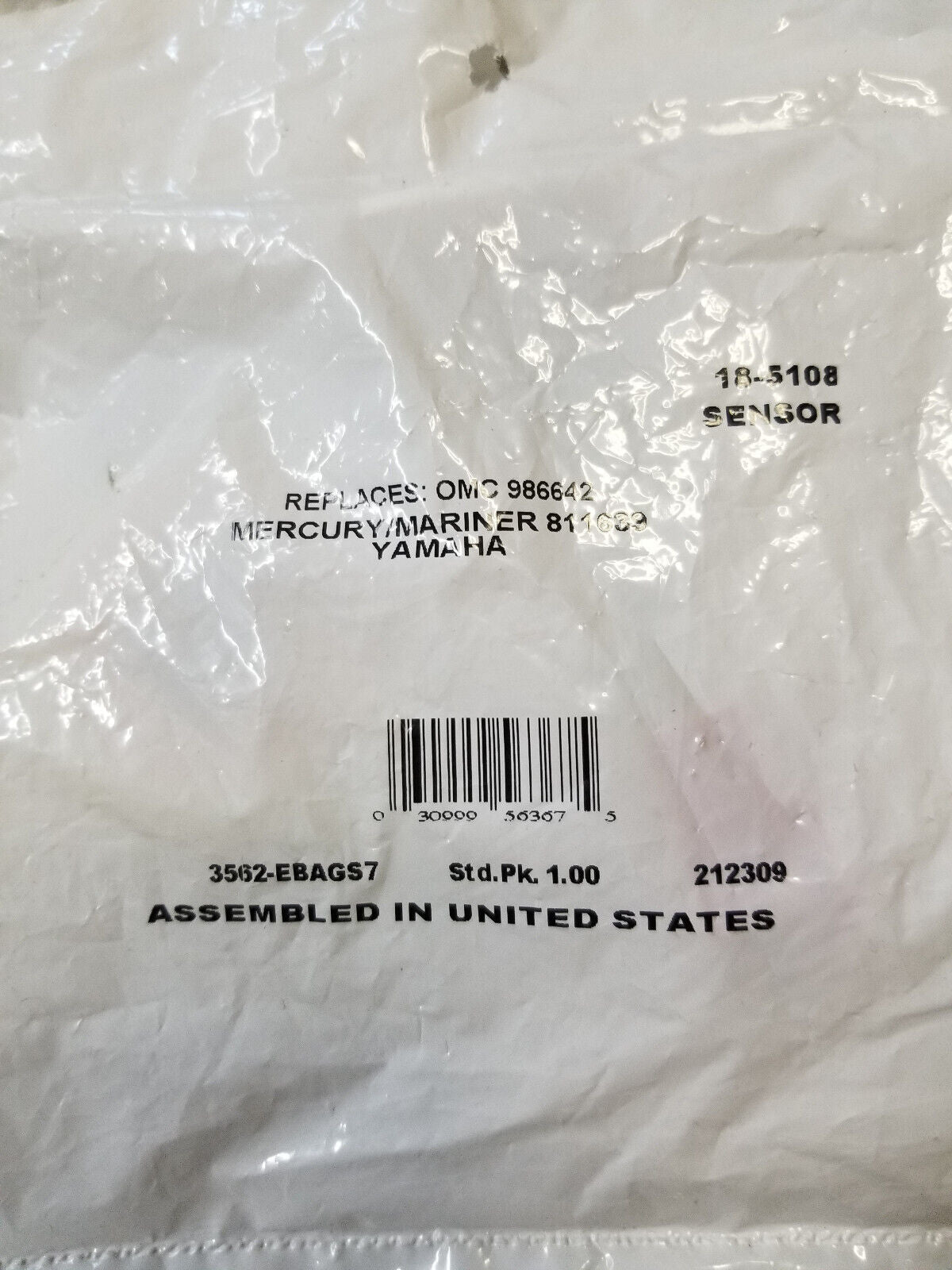 Sierra International 18-5108 Pick Up Coil Sensor