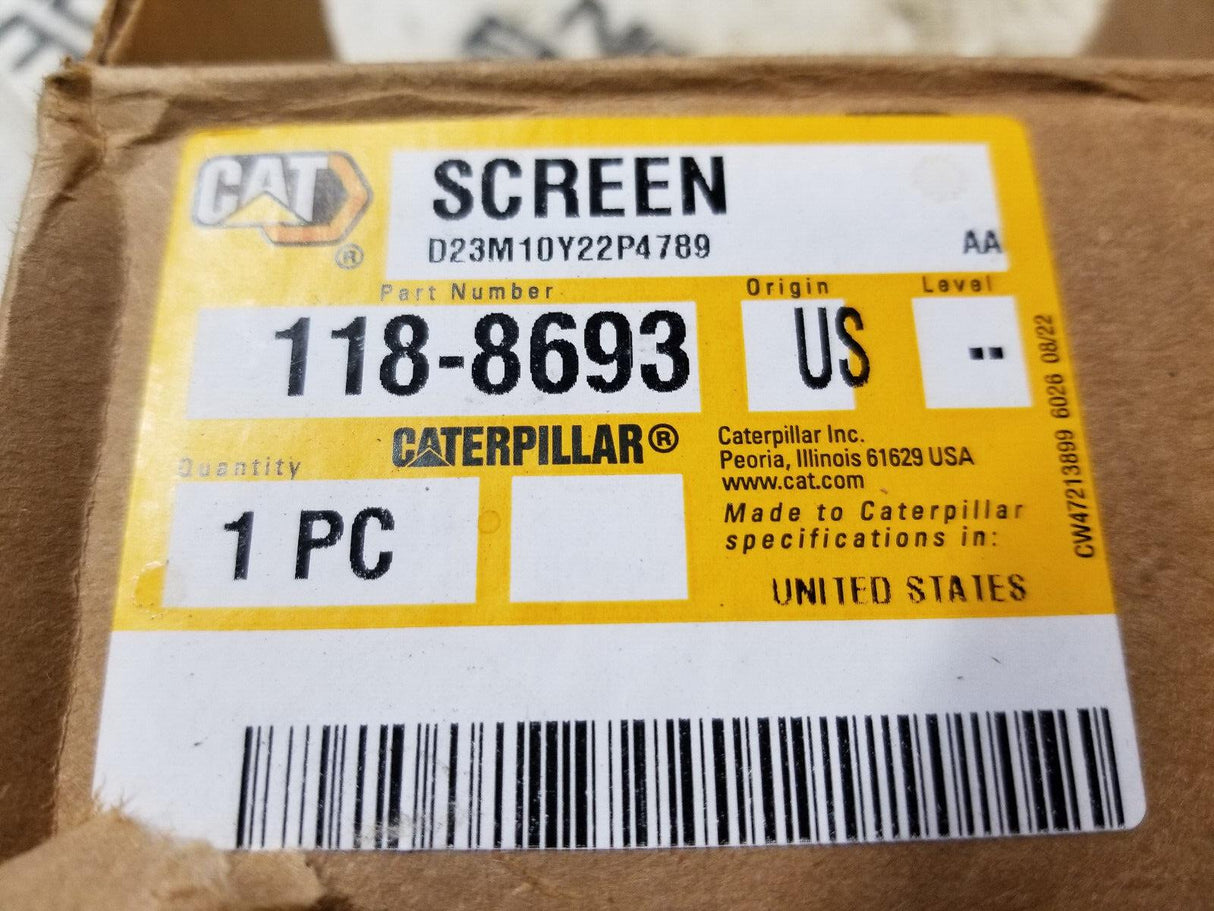 118-8693 CAT Screen 1188693