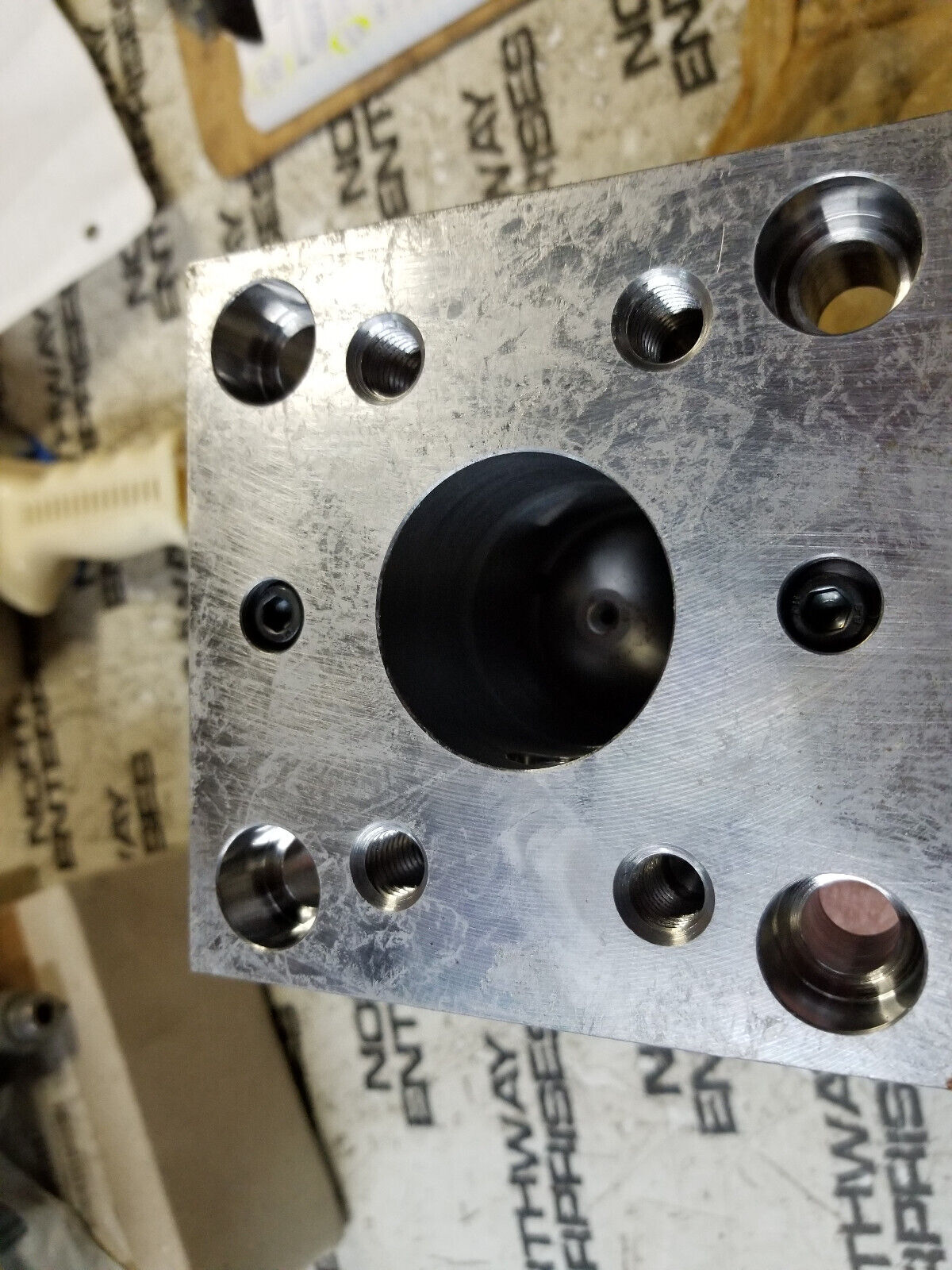 Caterpillar 486-9327 Hydraulic Valve GP-BYP 2 Valves For Excess Pressure Release