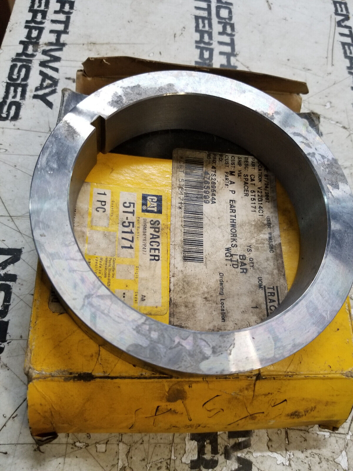 5T-5171 CATERPILLAR SPACER 5T5171