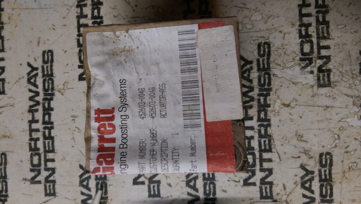 452603-0046 Garrett NEW OEM Garrett Turbocharger Actuator