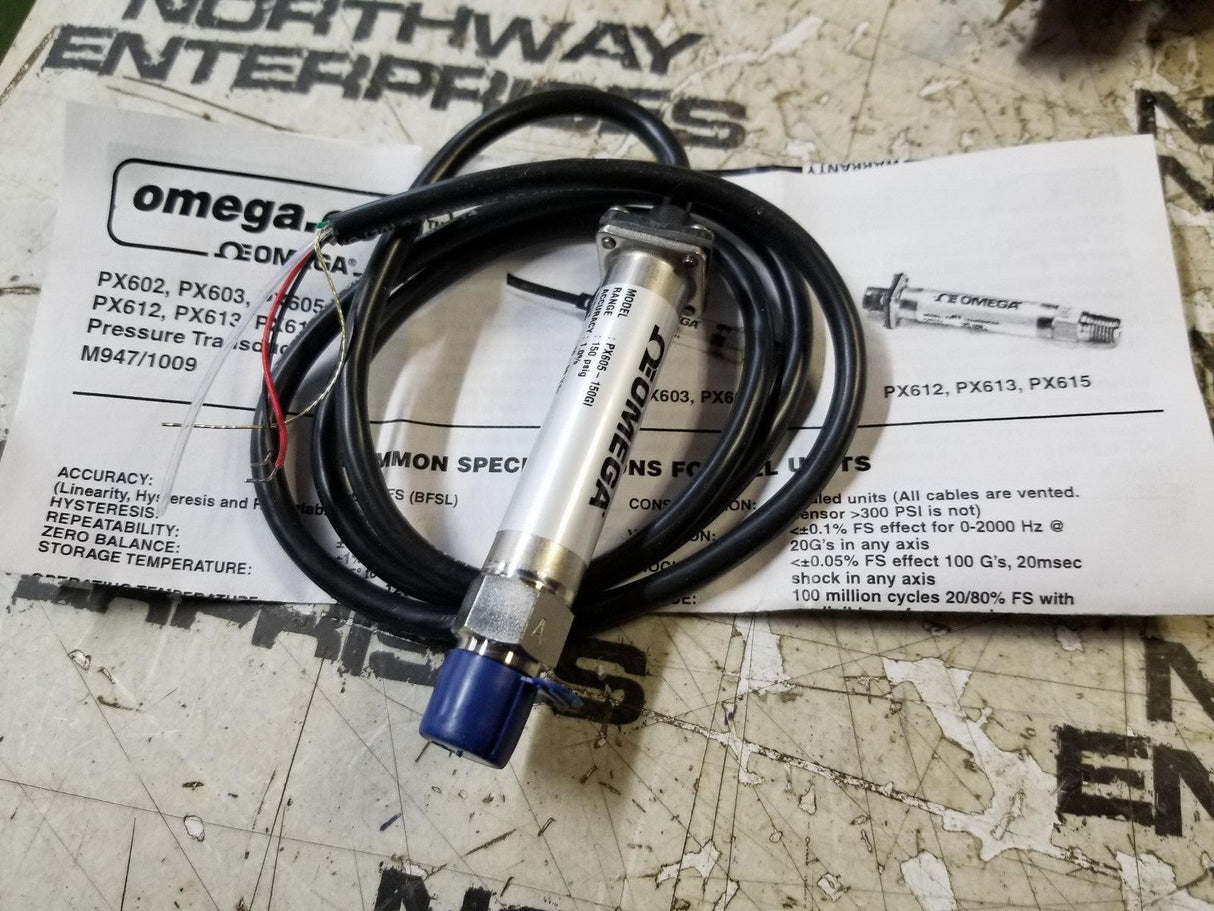 Omega PX605-150GI Pressure Sensor 150psi 10-36v-dc