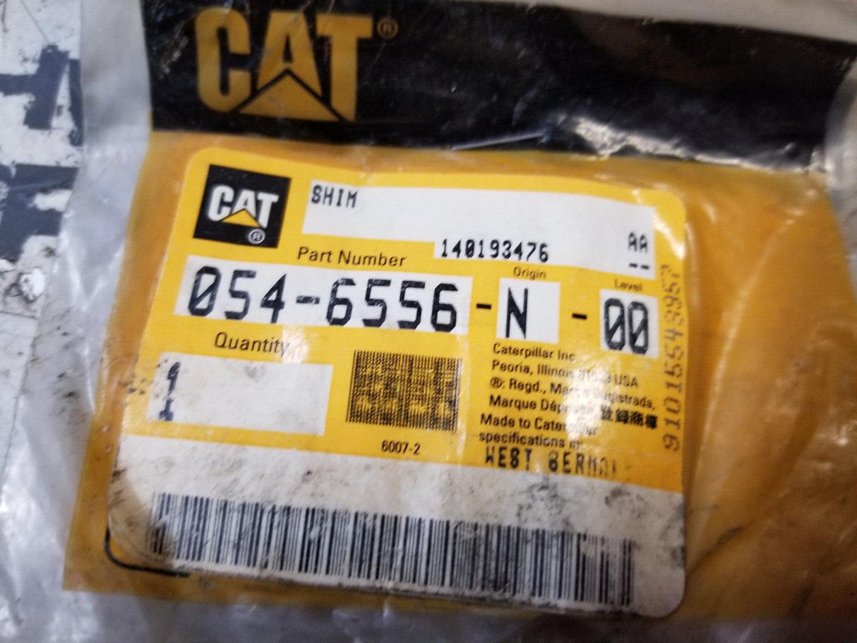 LOT OF 2PC - 054-6556 CATERPILLAR SHIM 0546537