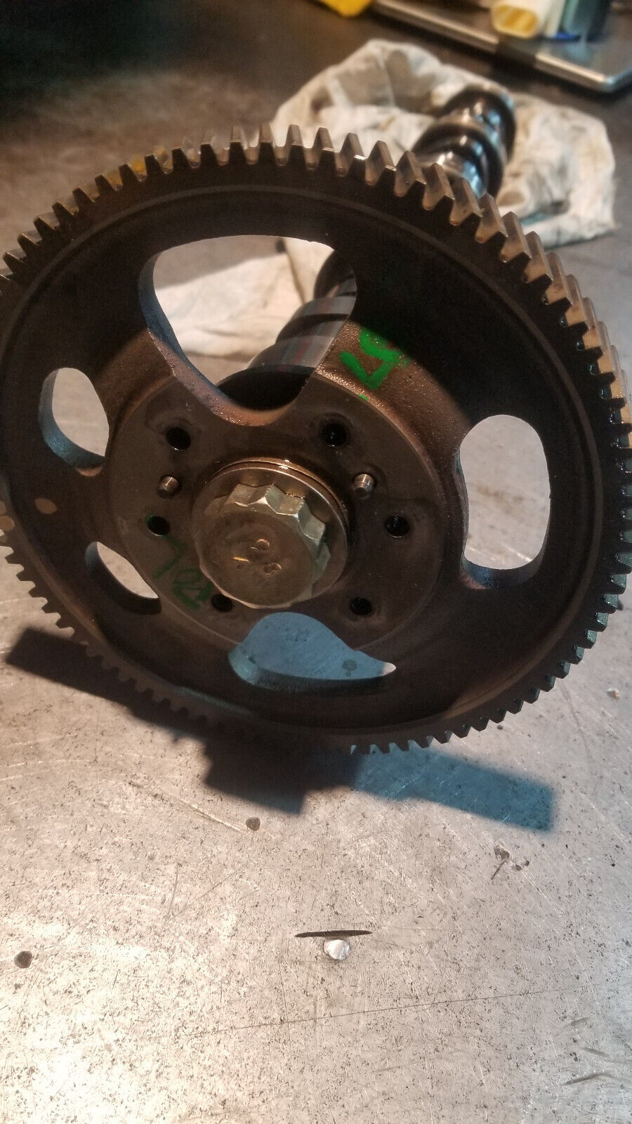 POLISHED 01-05 2001-2005 DURAMAX LB7 LLY USED CAMSHAFT 98077453 97211770