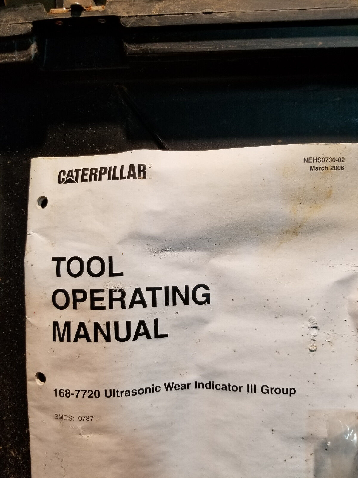 168-7720 Ultrasonic Wear Indicator Caterpillar 1687720 REF207