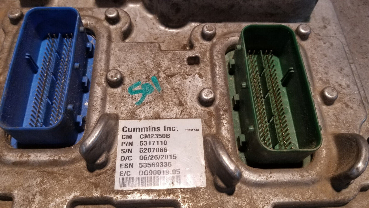 2013-2015 DODGE RAM 2500 3500 6.7L CUMMINS DIESEL ECU 5317110