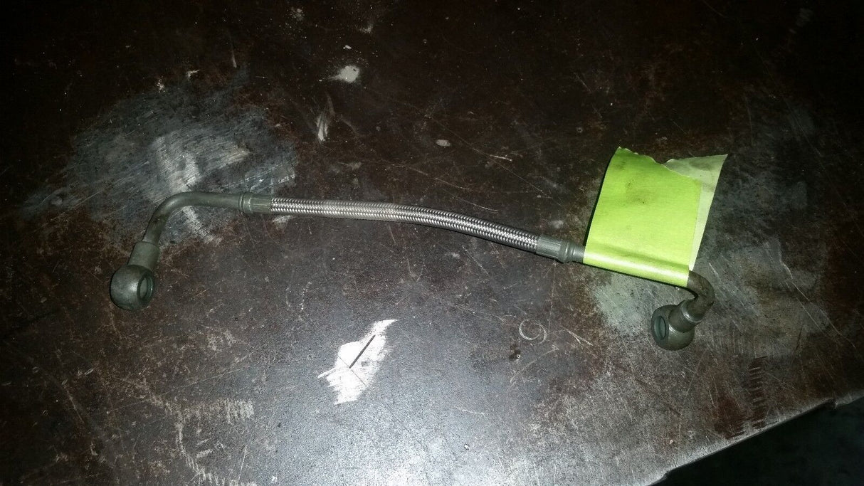 01-04 2004 - 2004 LB7 Chevy 6.6L Duramax Turbo Oil Feed Braided Line 97188654