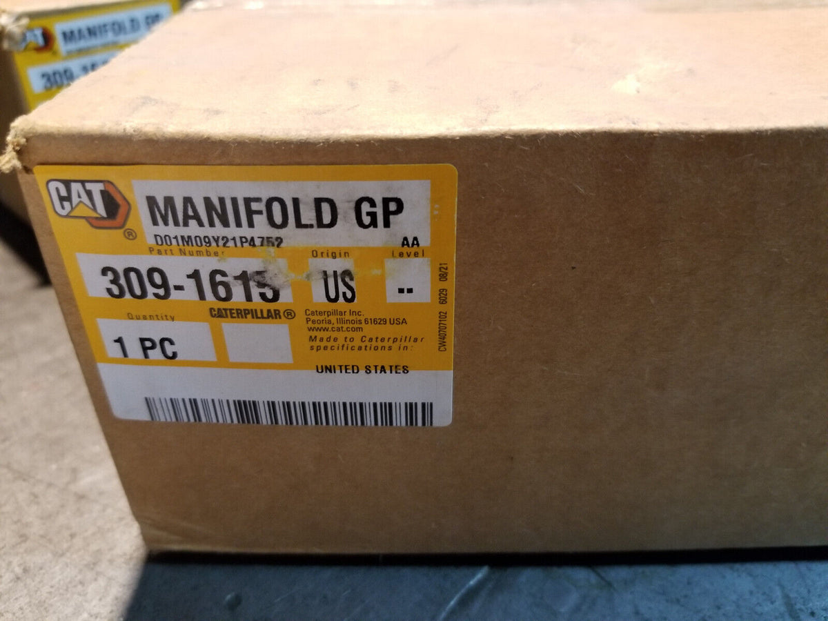 309-1615 Caterpillar Hydraulic Manifold 3091615
