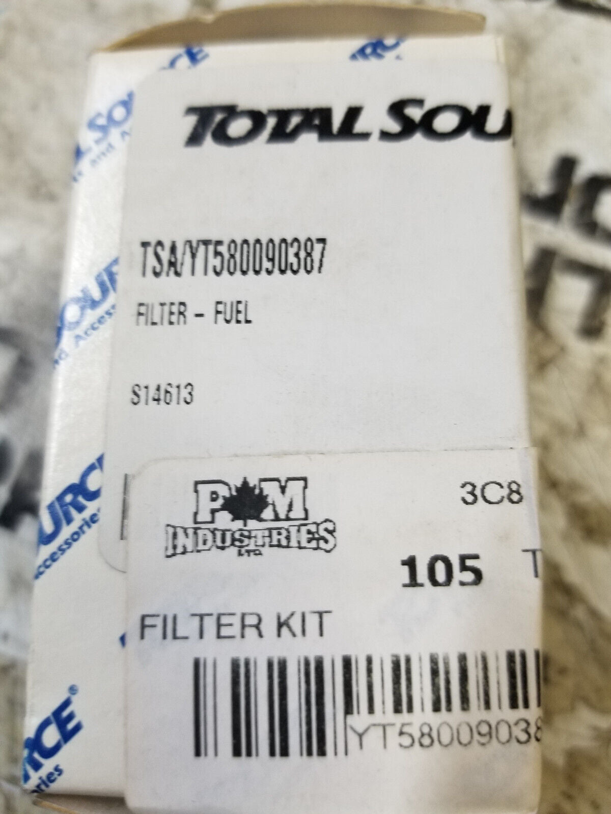 FILTER - FUEL 580090387 for Yale Part Number: YT580090387