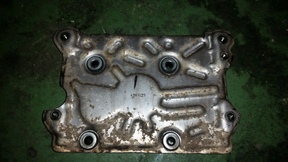 Dodge Ram Cummins 6.7L Engine ECM Backing plate mounting bracket 4981929