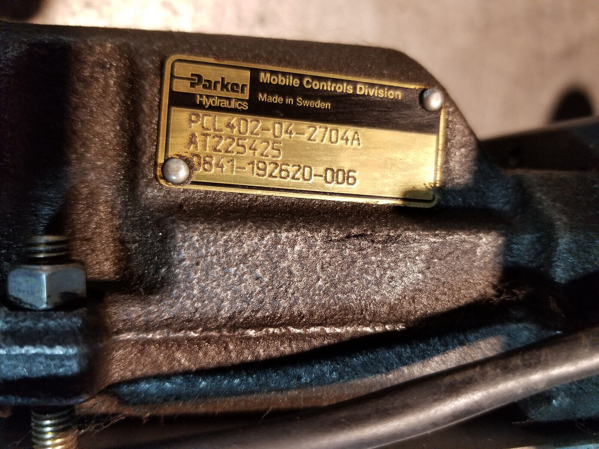 Parker PCL402-04-2704A AT225425 joystick for gear shift for excavator