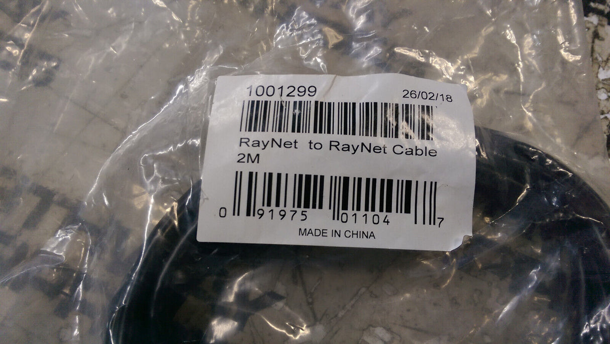 1001299 NEW Raymarine Raynet to Raynet Network Cable 2M