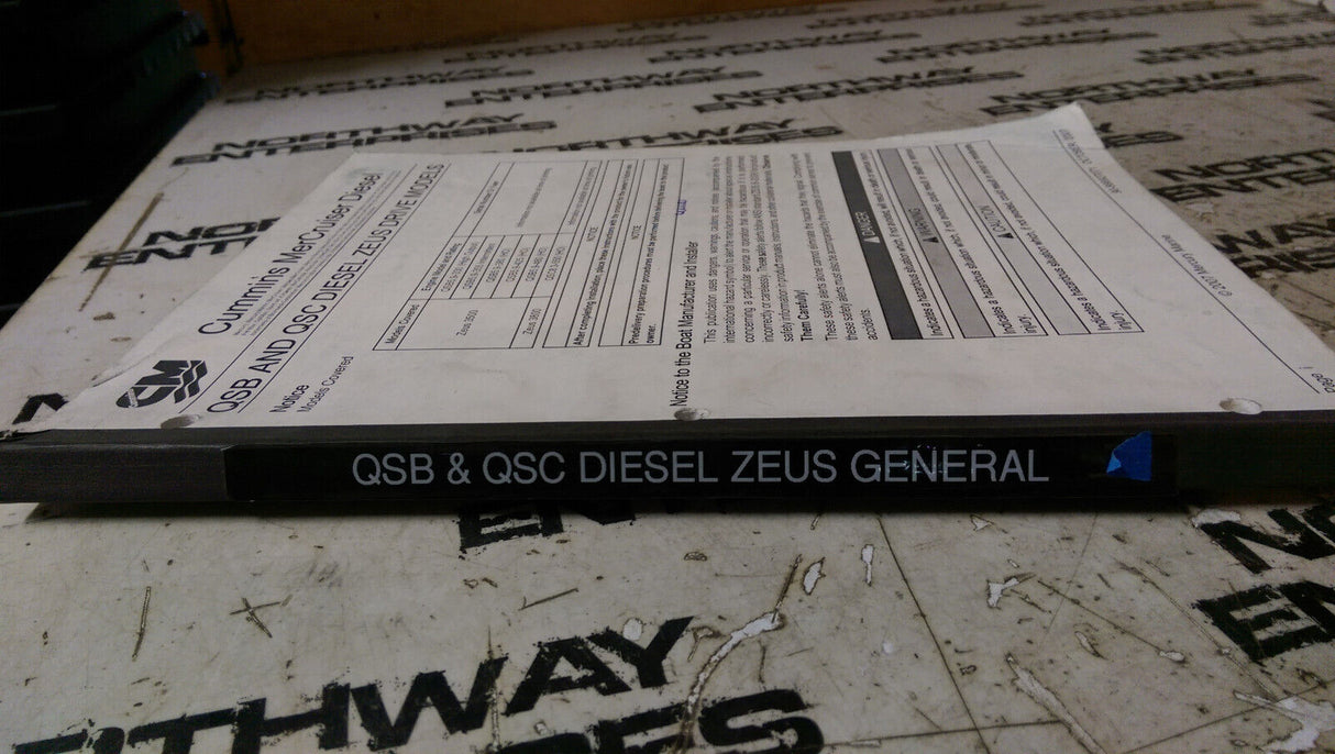 90-865612010 mercruiser diesel qsb & qsc diesel zeus drive service manual