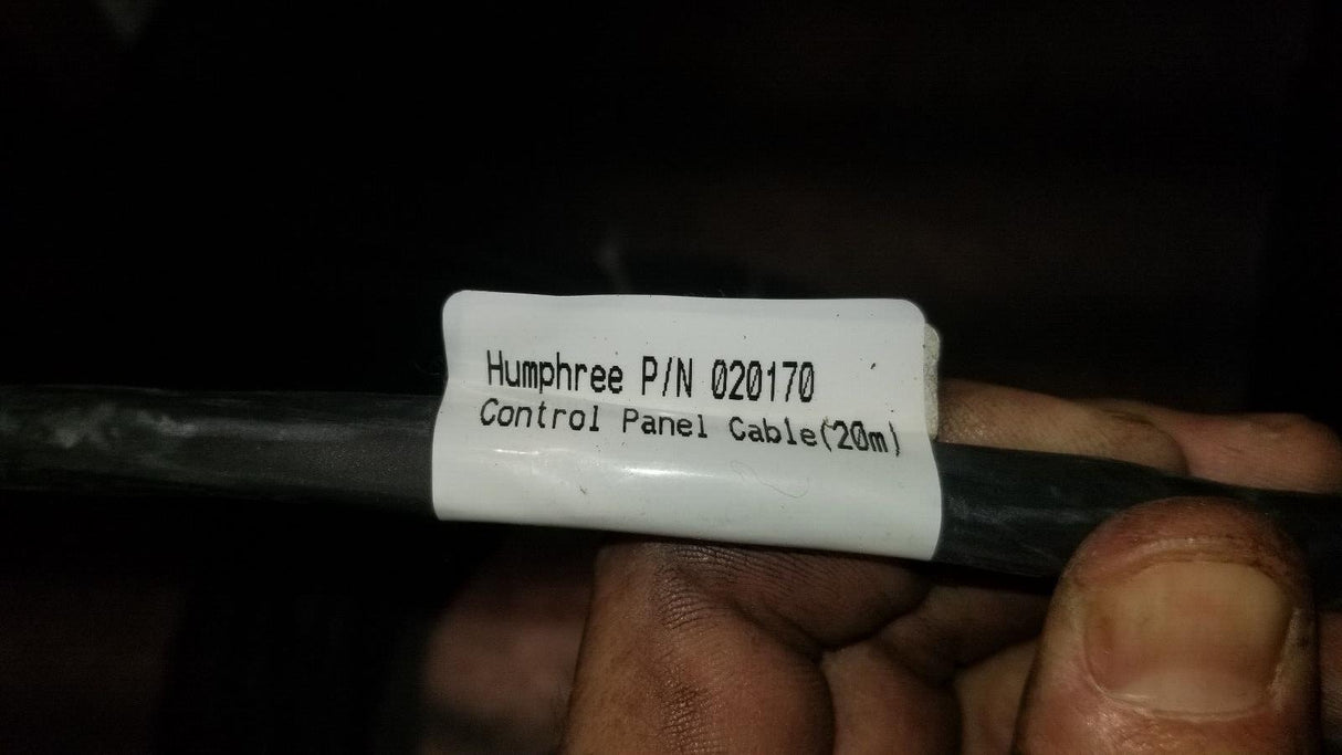 HUMPHREE P/N 020170 CONTROL PANEL CABLE 20M