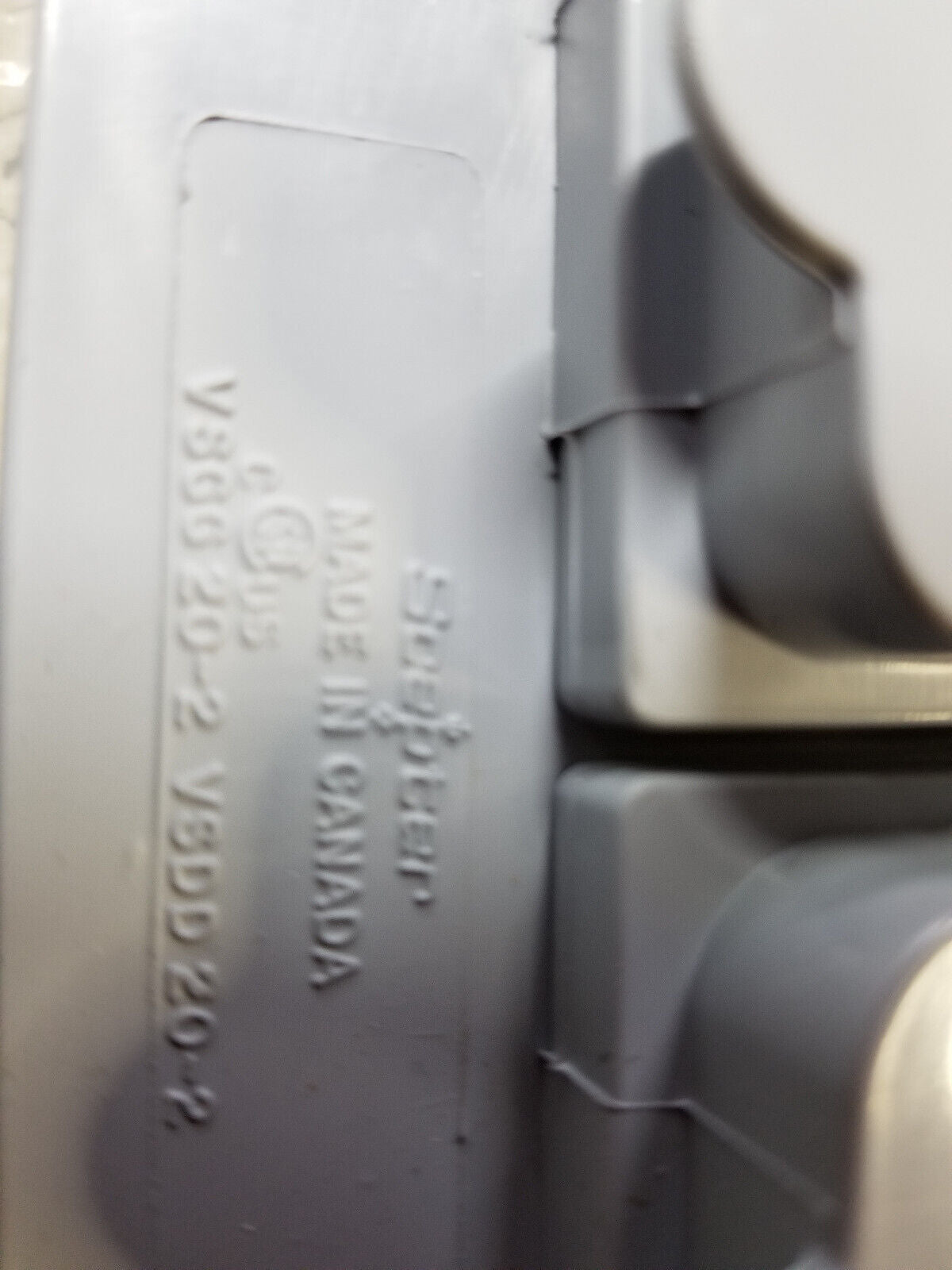 SCEPTER VSDD202 PVC WP DBL GANG COV. DBL DOOR DUP. REC. VSDD20-2