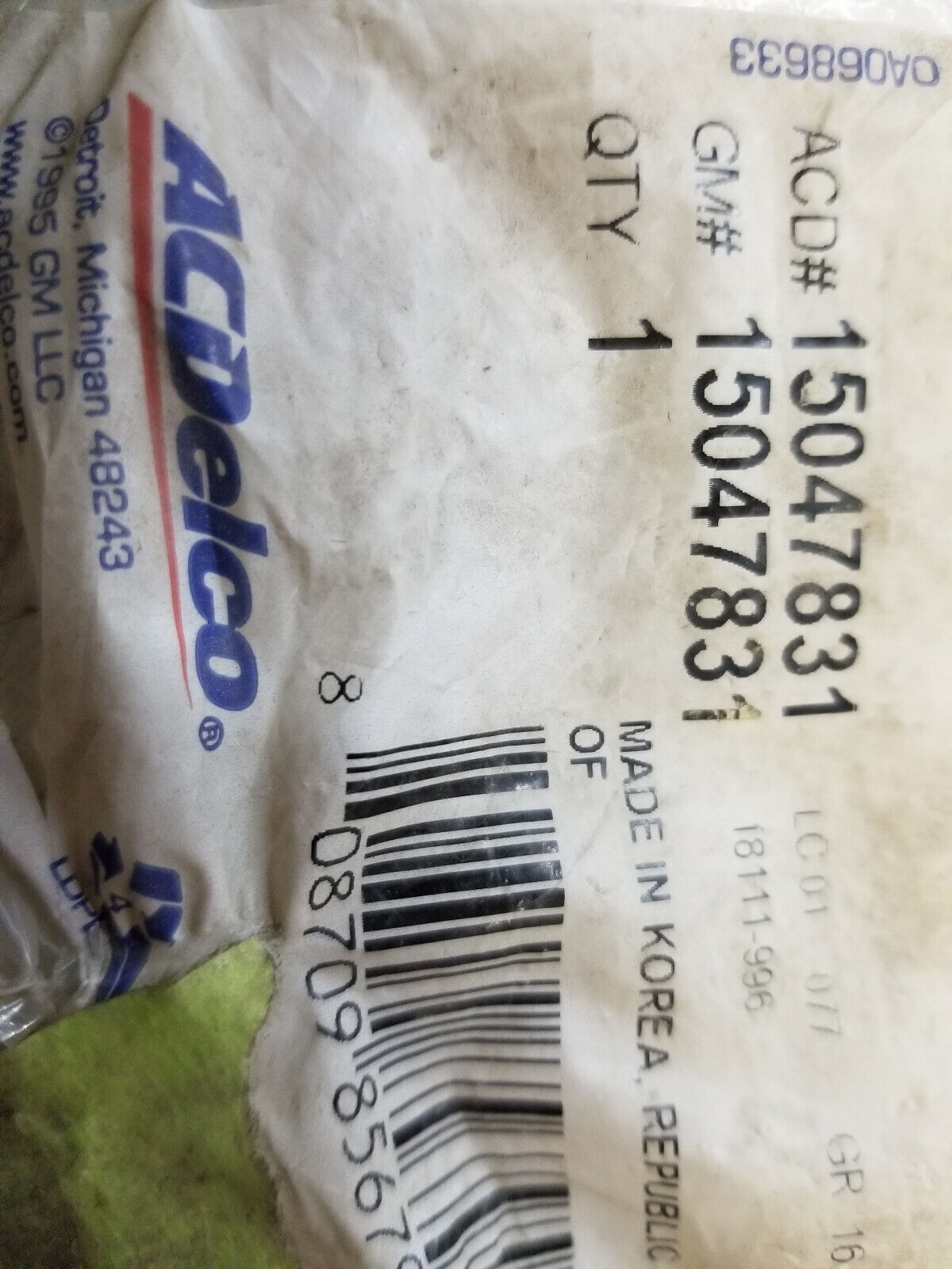 15047831 AC DELCO DOOR WINDOW SWITCH