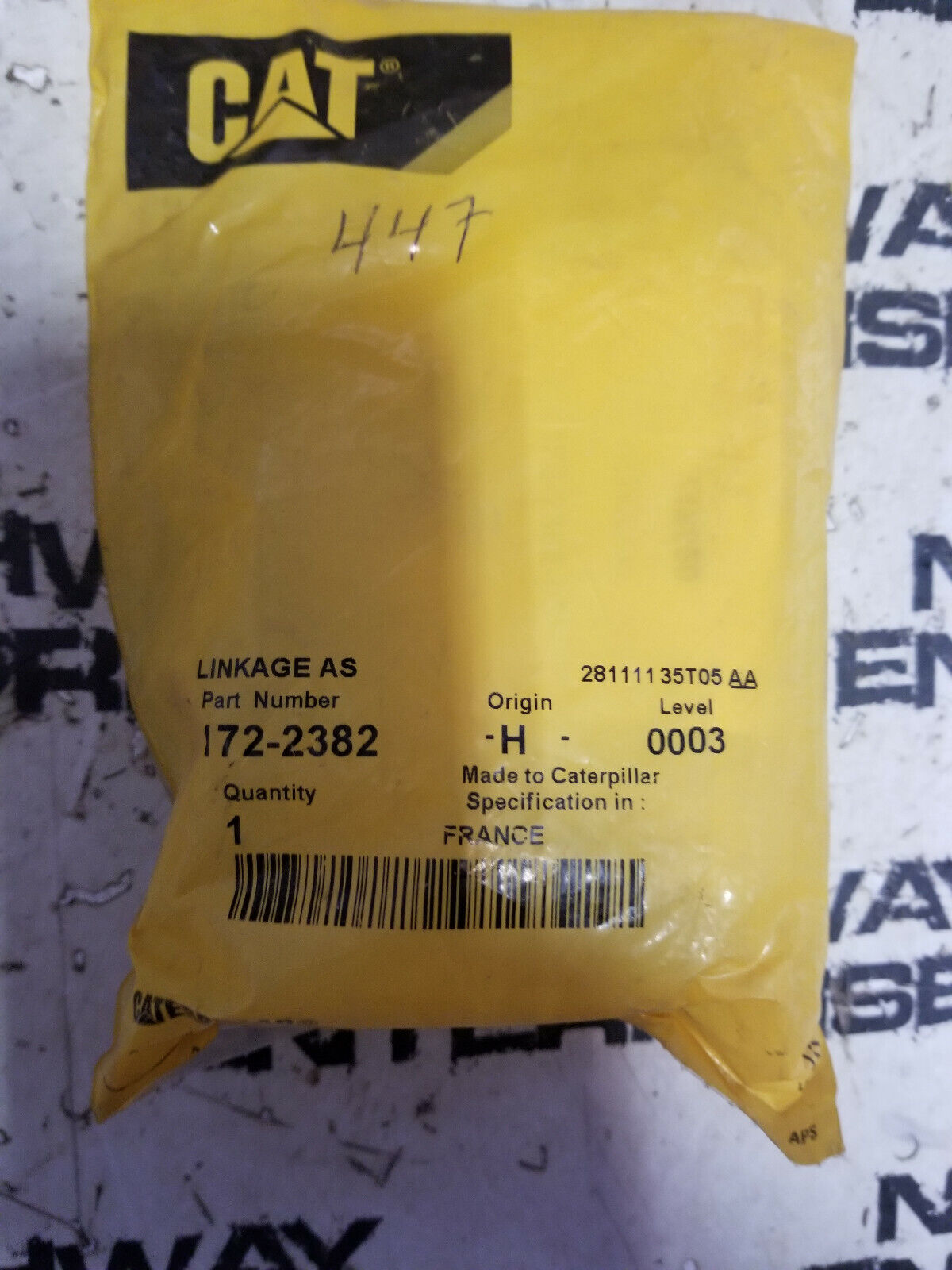 172-2382 CATERPILLAR LINKAGE