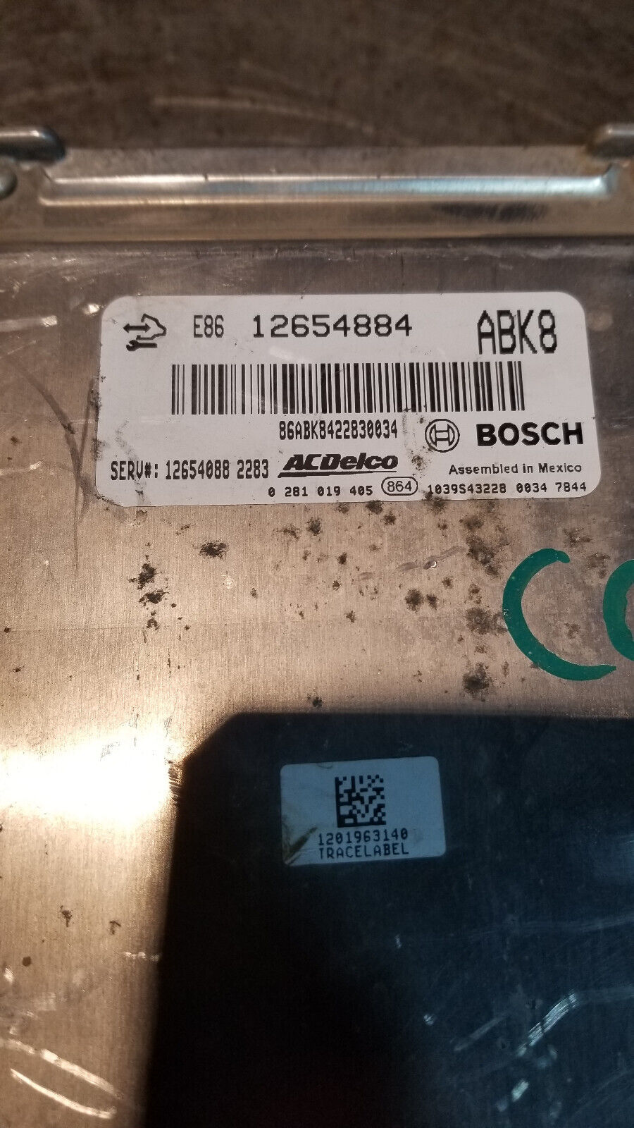 11-14 Chevrolet GMC 2500HD DURAMAX 6.6 LML OEM ENGINE COMPUTER ECU ECM 12654884