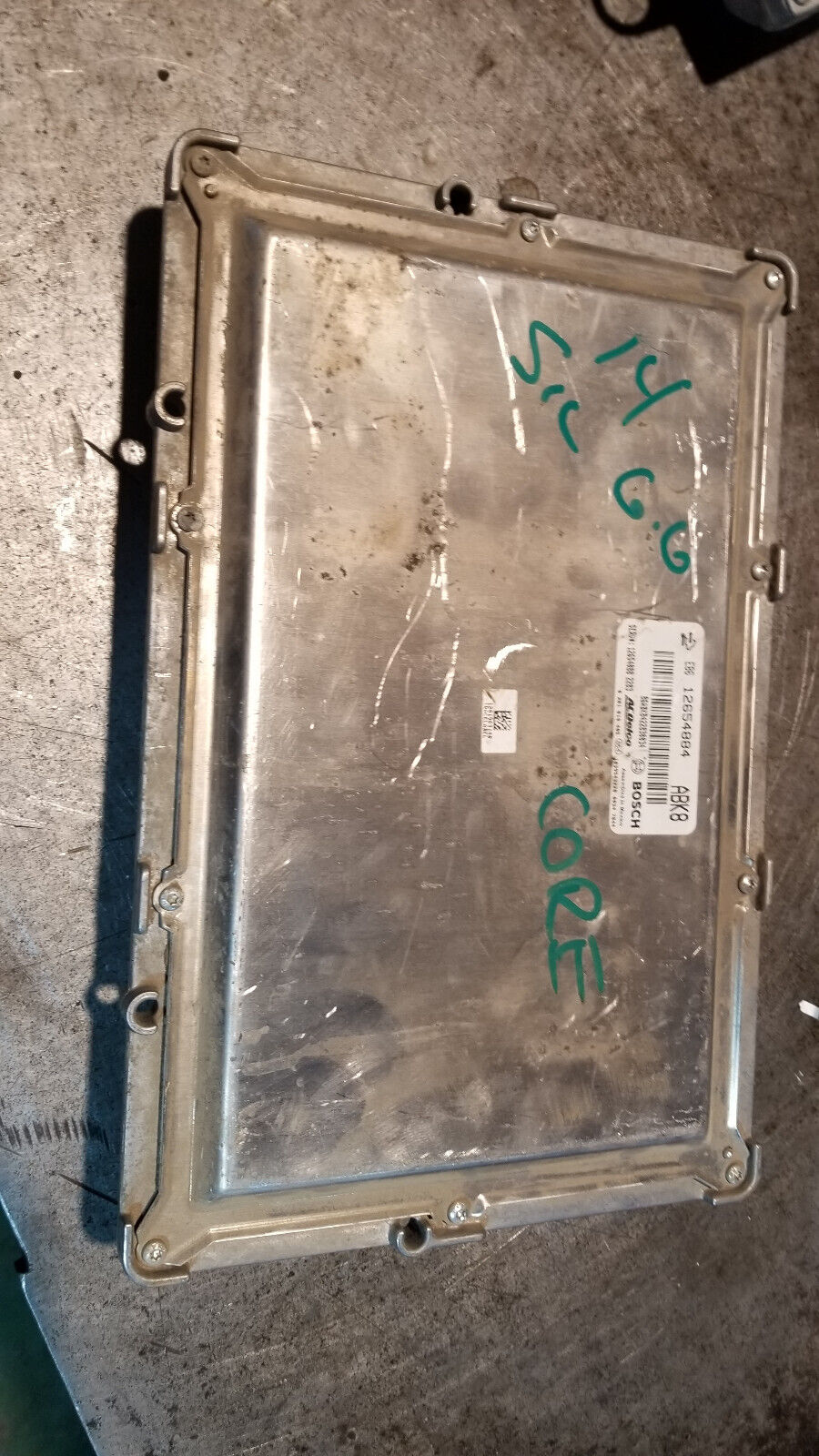 11-14 Chevrolet GMC 2500HD DURAMAX 6.6 LML OEM ENGINE COMPUTER ECU ECM 12654884