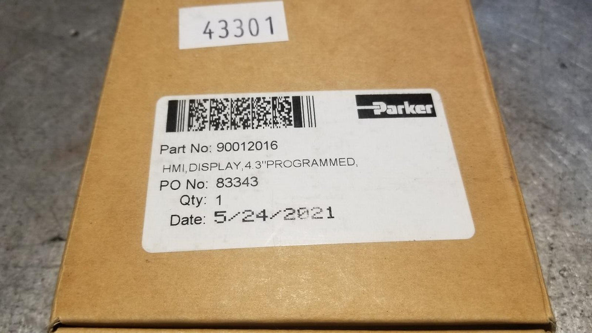 Parker 90012016 HMI Display 4.3" Programmed