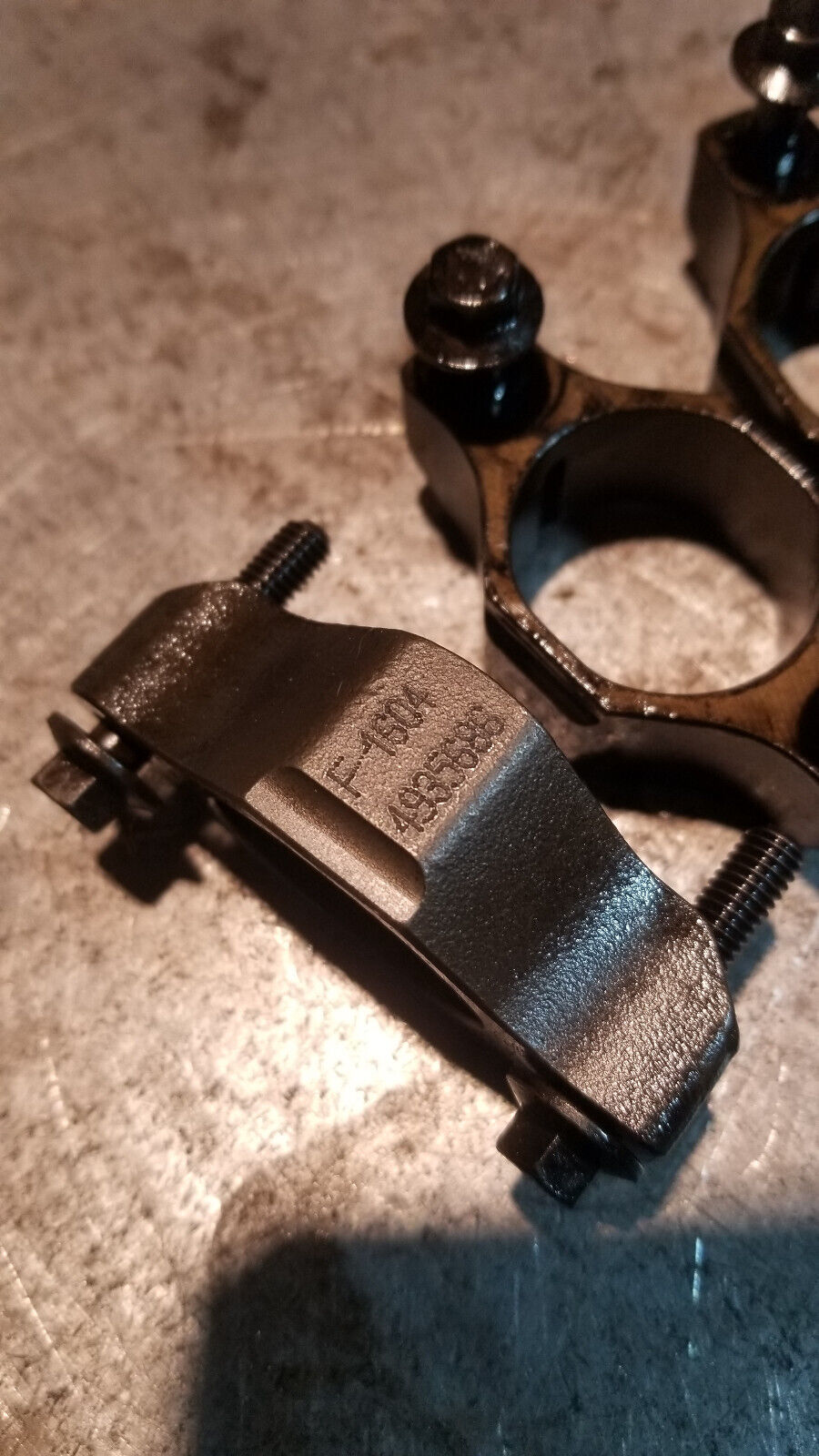 Cummins 6.7L 6.7 Diesel Injector Hold Down Set of 6 68146212AA 4935686 w/ bolts