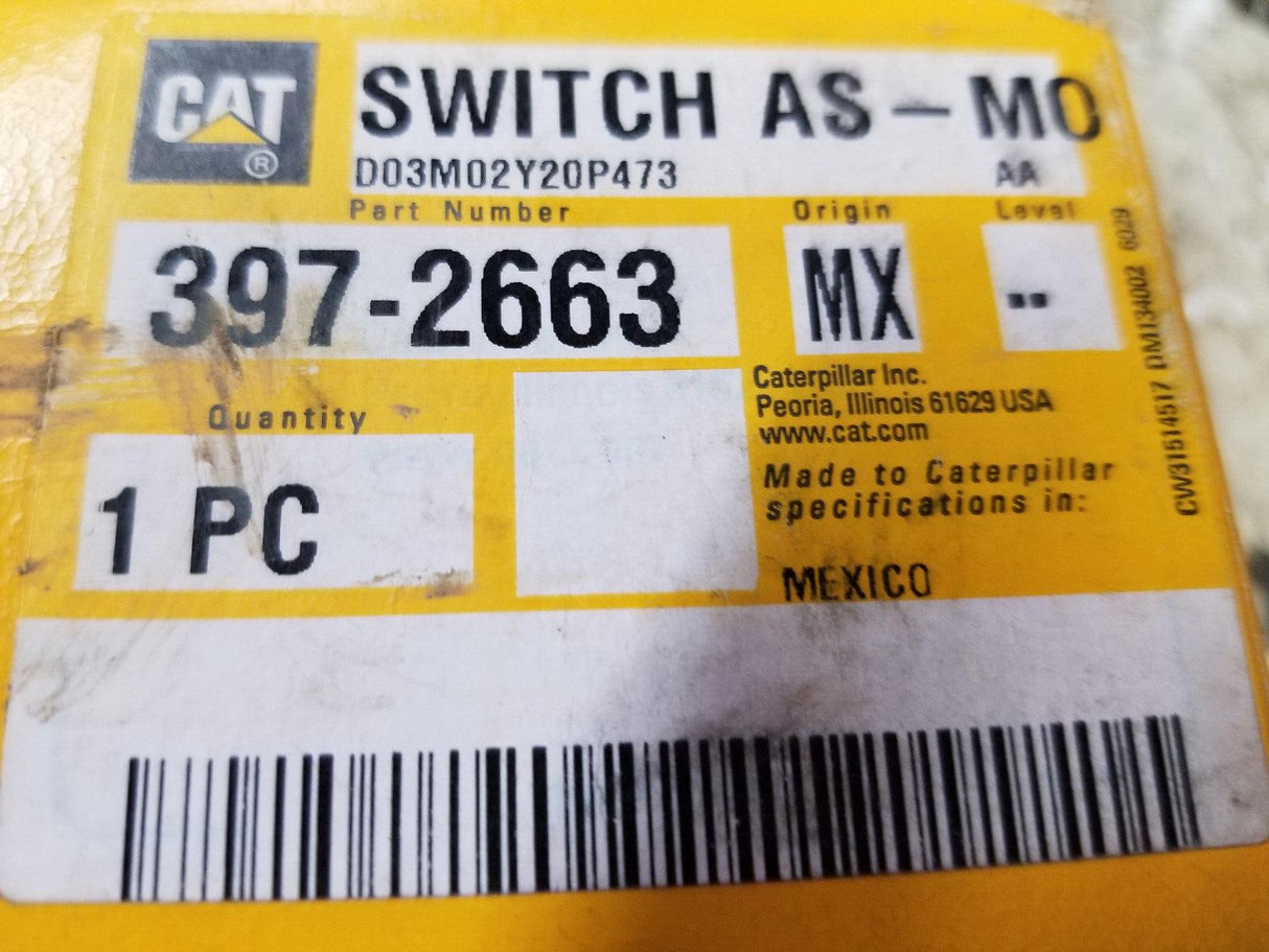 397-2663 Switch Assembly-Module 3972663