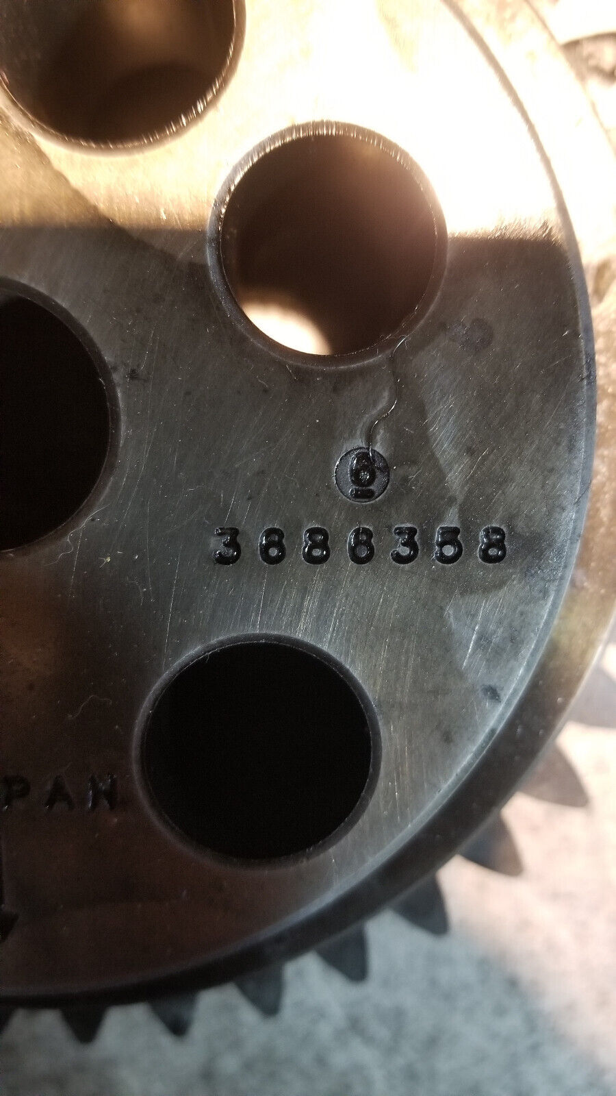 Cummins ISX15 Diesel Engine Idler Gear and Hub 3686778 3686358 Truck Kenworth