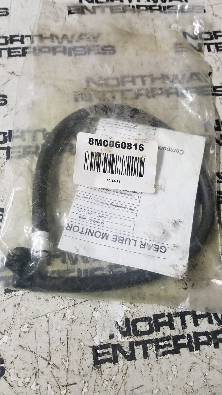Mercury Gear Lube Monitor Hose Kit 8M0060816