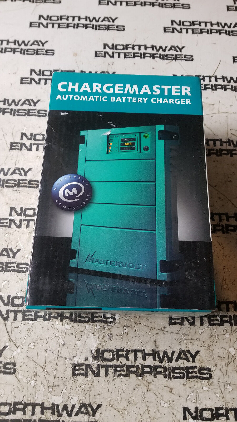 Mastervolt 44010250 ChargeMaster Battery Charger, 12V 25A 120-230VAC 12/25-3