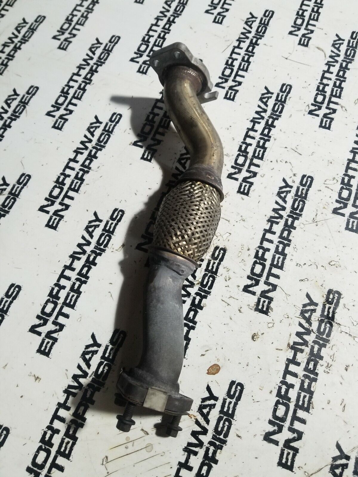 2016 NISSAN TITAN XD EGR EXHAUST PIPE 14725-EZ40B 4325775