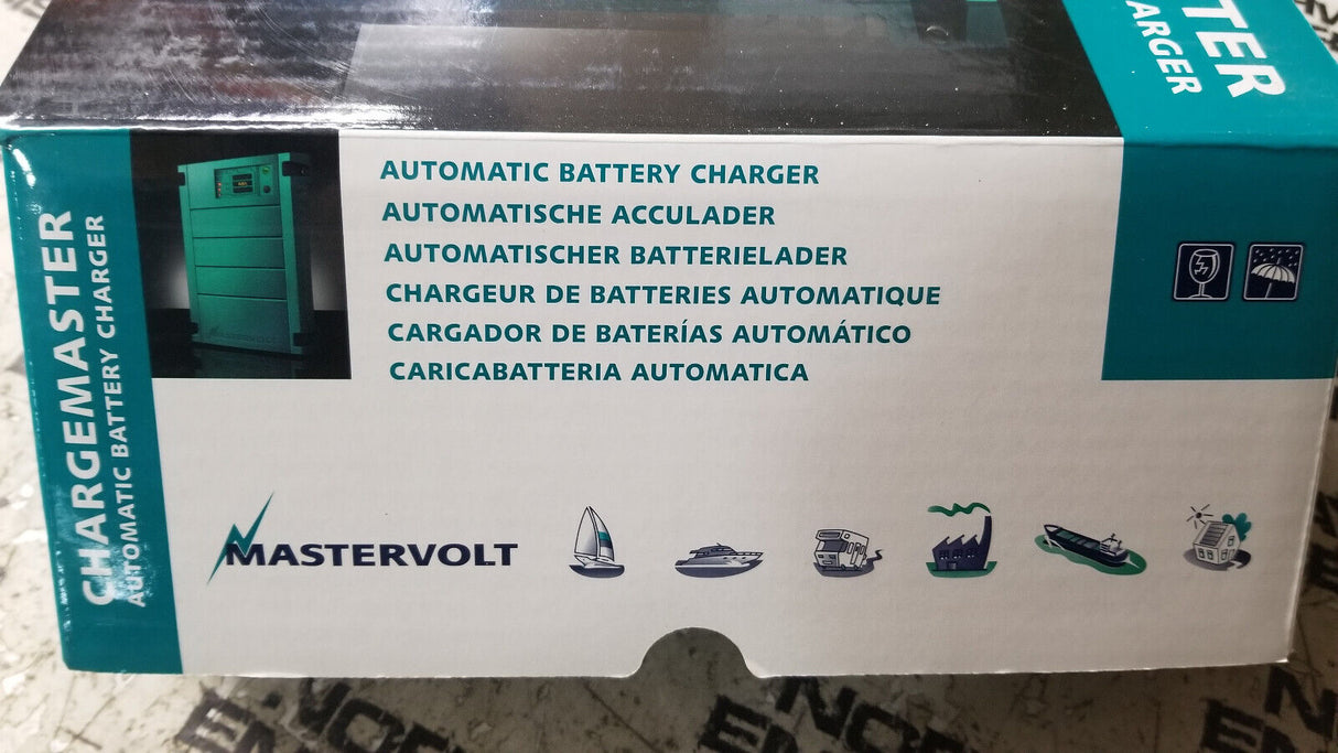 Mastervolt 44010250 ChargeMaster Battery Charger, 12V 25A 120-230VAC 12/25-3