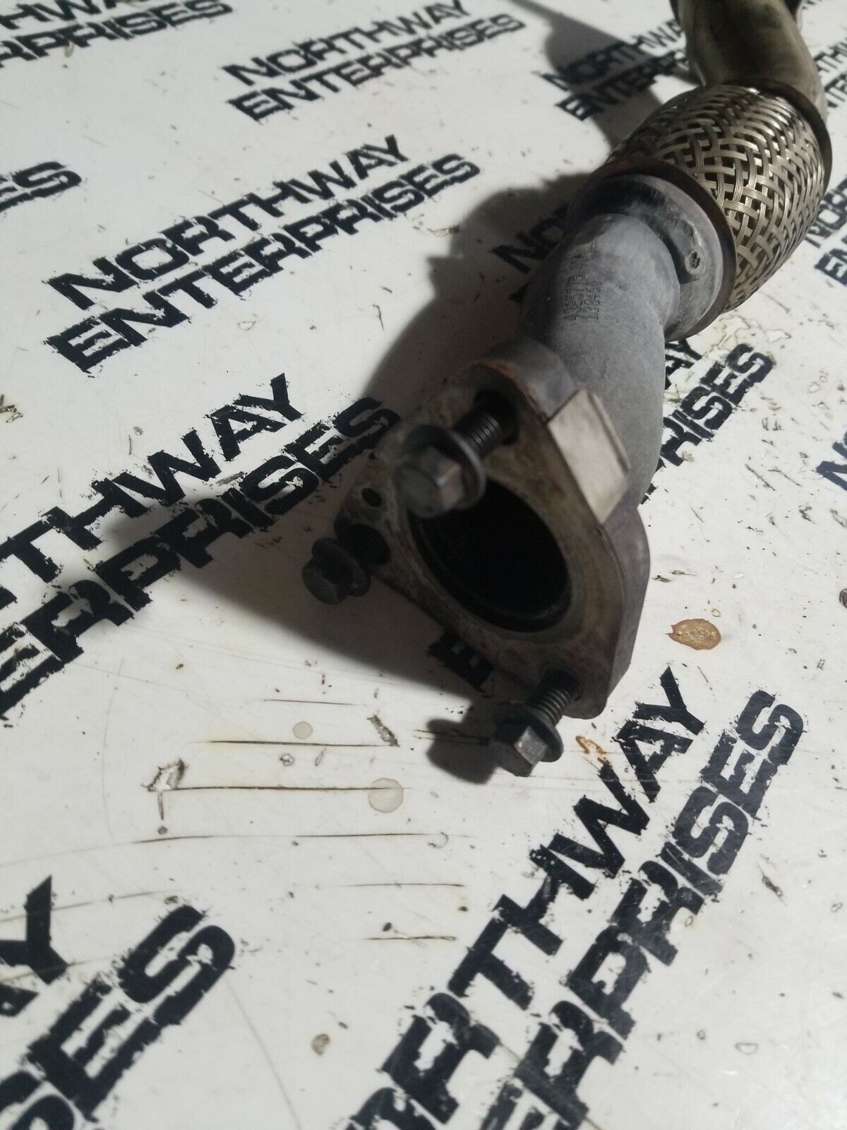 2016 NISSAN TITAN XD EGR EXHAUST PIPE 14725-EZ40B 4325775