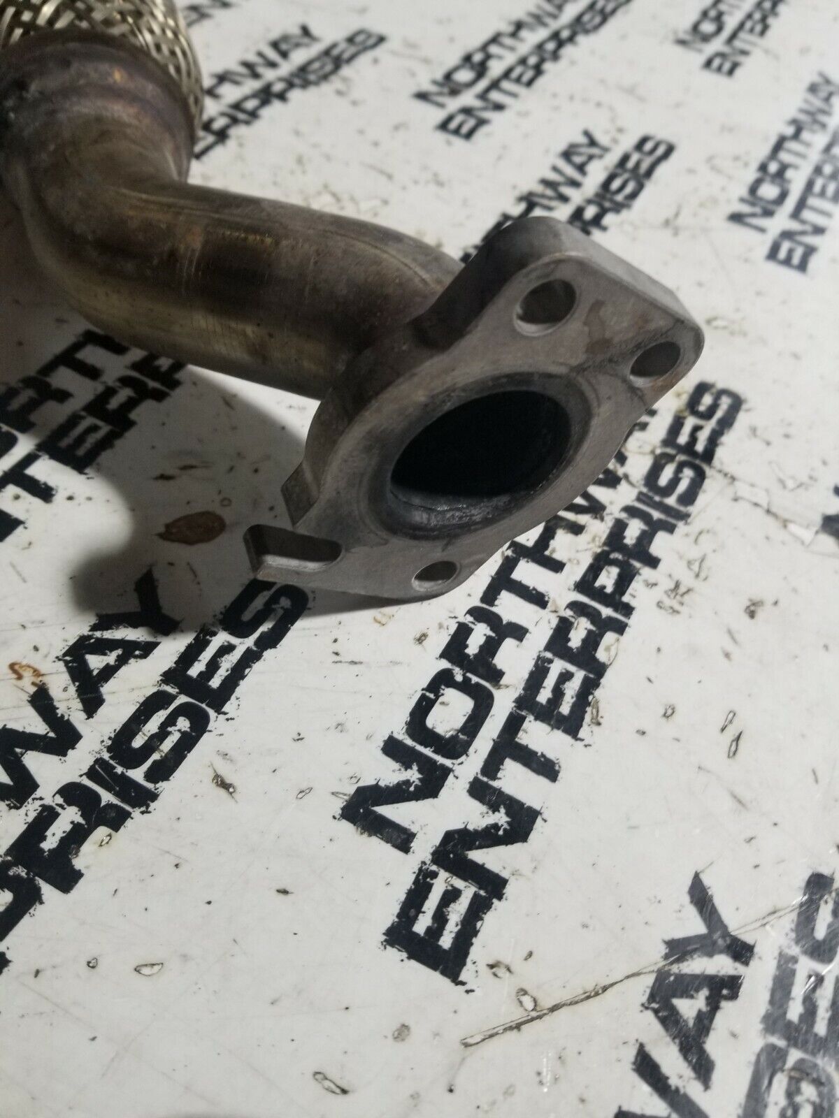 2016 NISSAN TITAN XD EGR EXHAUST PIPE 14725-EZ40B 4325775