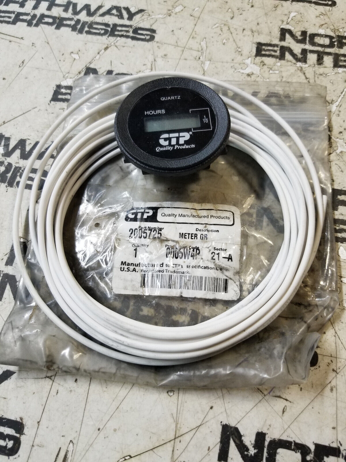 CTP HOUR GAUGE KIT 2005725 200-5725