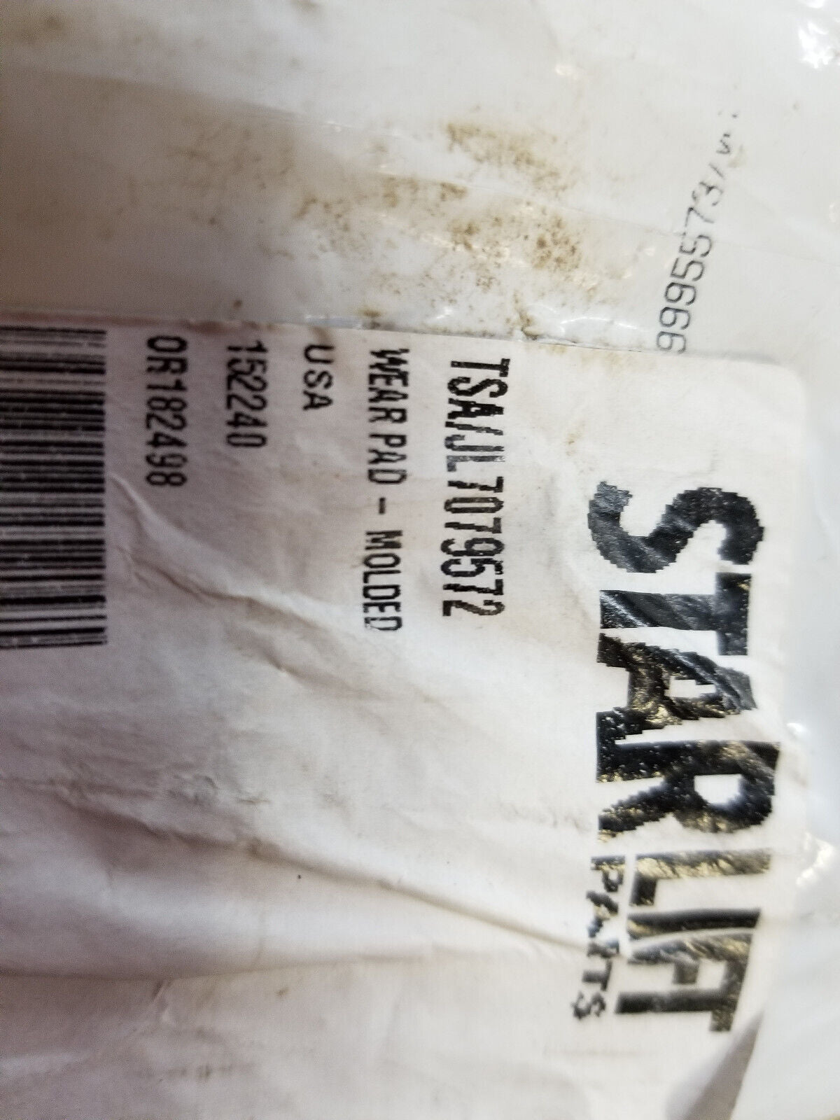 7079572 JLG Wear Pad Cast Nylon