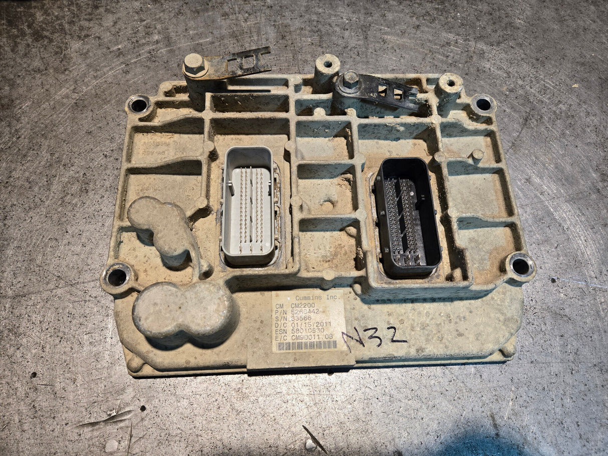 2010-2012 DODGE RAM 2500/3500 ECM 6.7 PCM ECU 5268442 CUMMINS CM2200