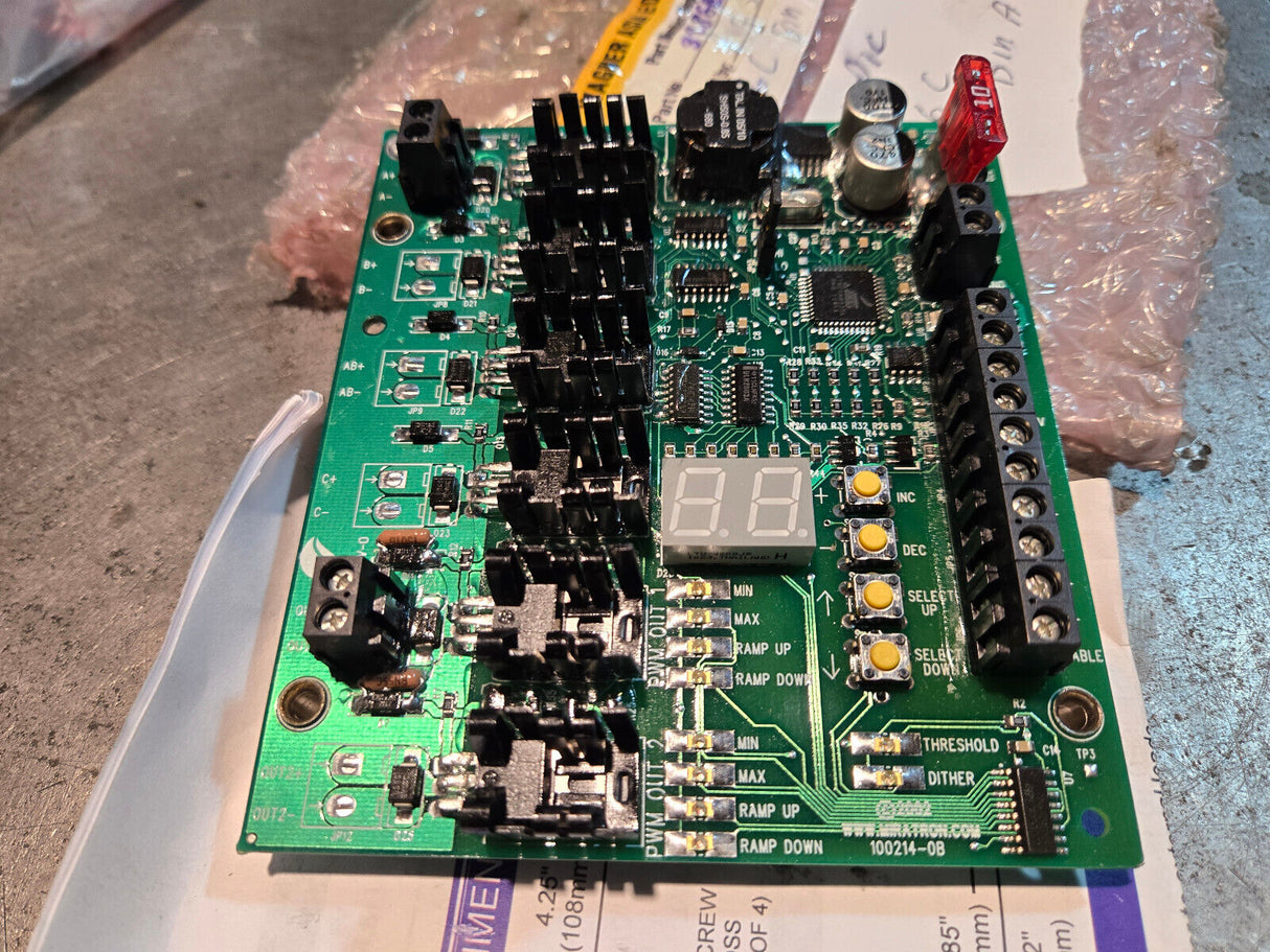 PC100 SINGLE OUTPUT RAMPING PROPORTIONAL CONTROLLER MIRATRON 3285EL100