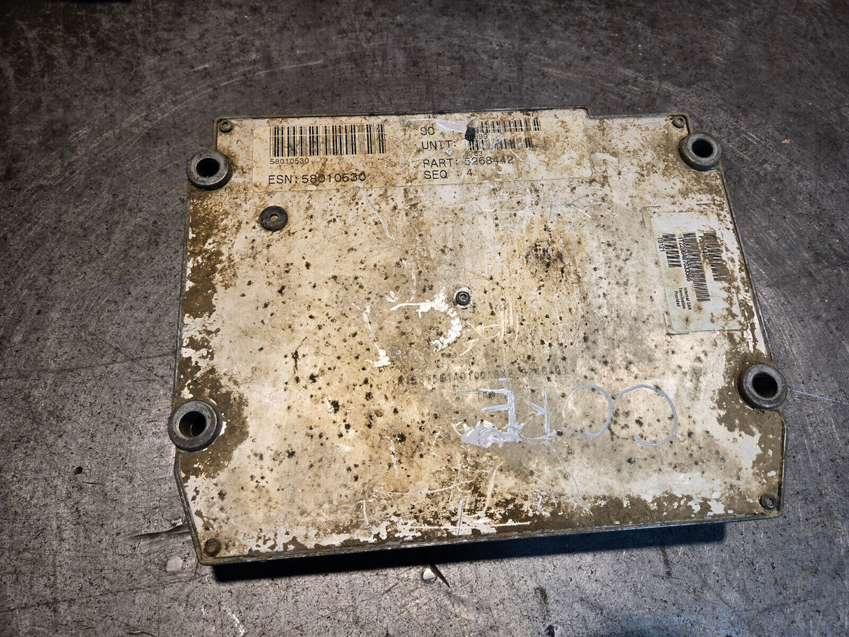 2010-2012 DODGE RAM 2500/3500 ECM 6.7 PCM ECU 5268442 CUMMINS CM2200