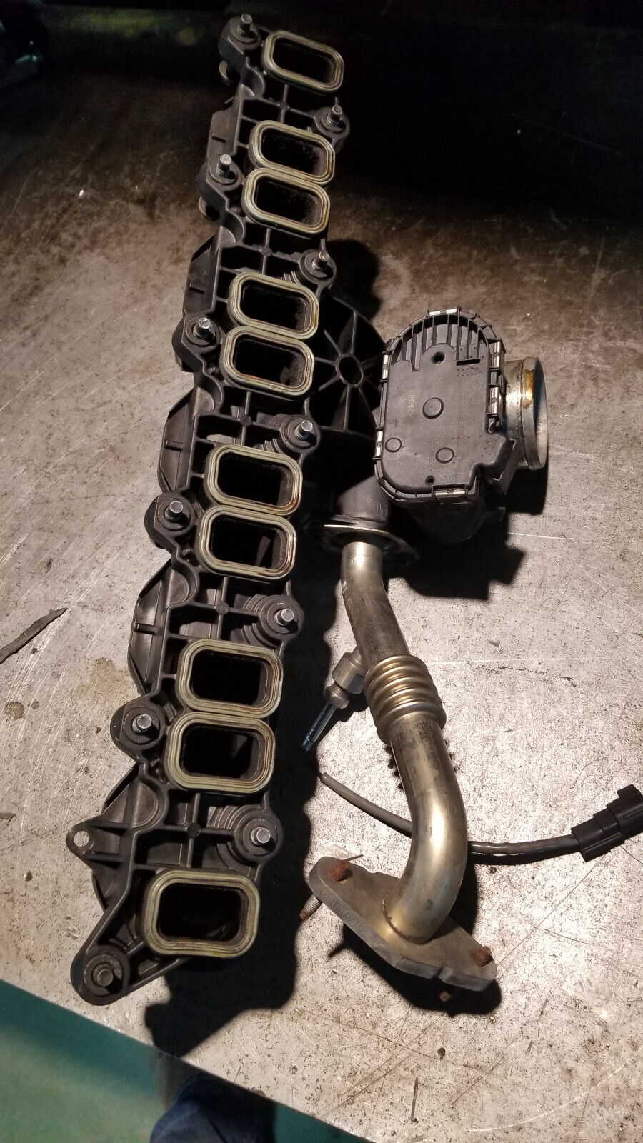 FORD TRANSIT 3.2L Intake Manifold throttle Valve CK4Z-9424-A BK2Z-9E926-A