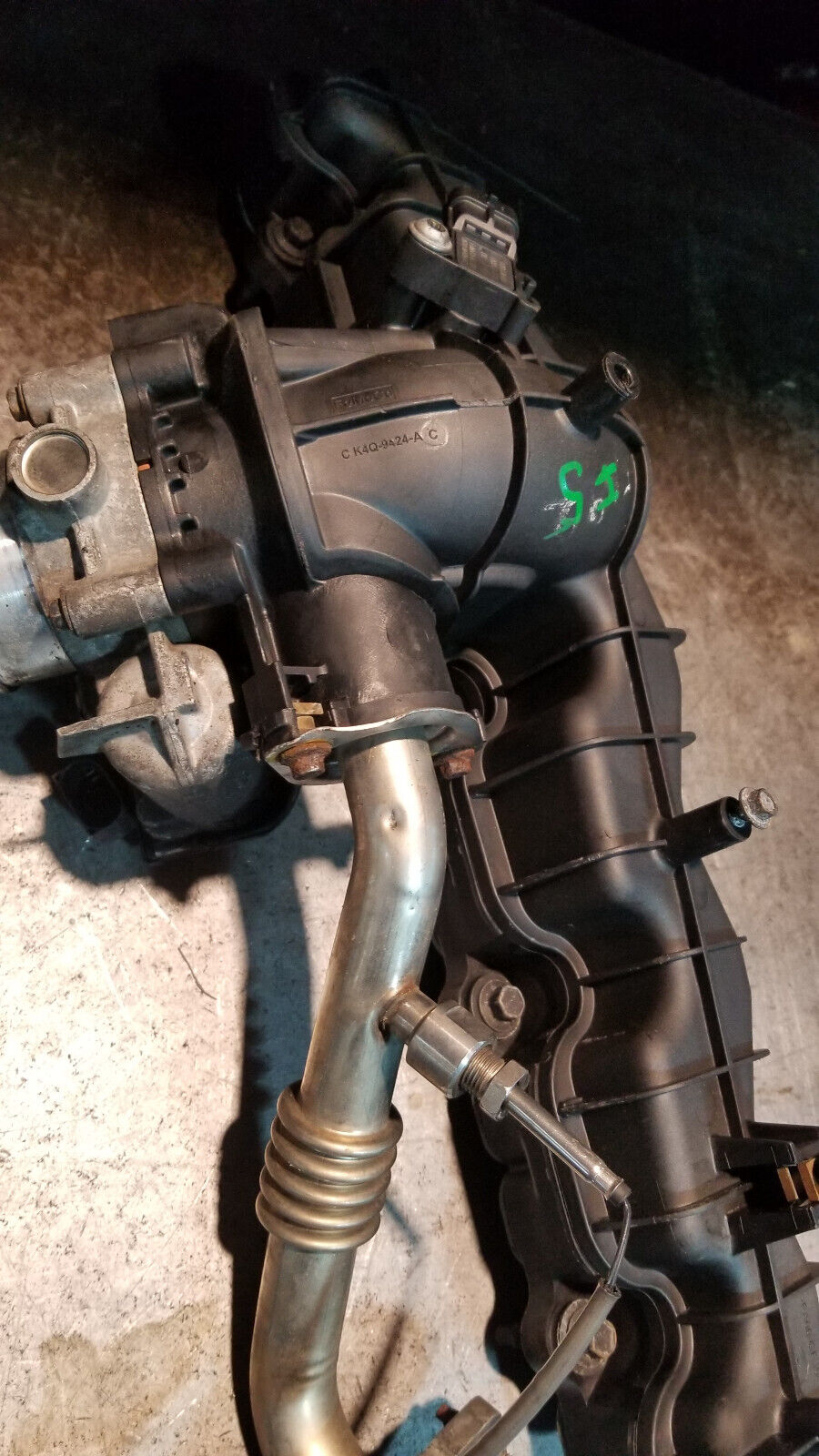 FORD TRANSIT 3.2L Intake Manifold throttle Valve CK4Z-9424-A BK2Z-9E926-A