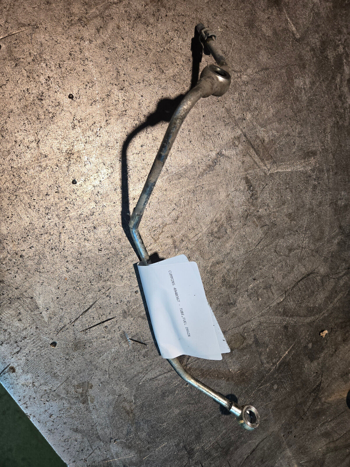 4940367 CUMMINS FUEL LINE DRAIN