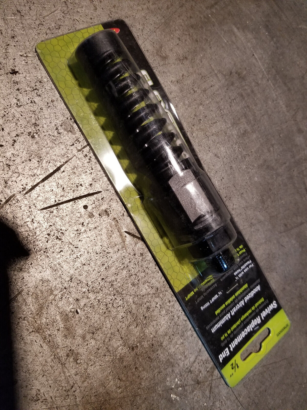 LOT OF 6PC - Flexzilla Pro 1/2" Reusable Air Hose End Swivel RP900500S 3/8"