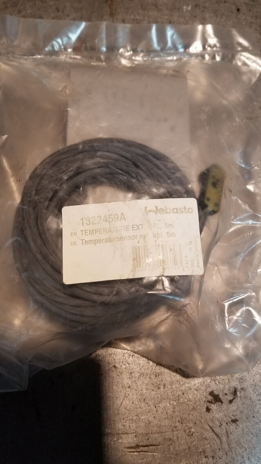 Webasto Air Top Heater temperature sensor 3500 or 5000 + Evo | 90821A | 1322459A