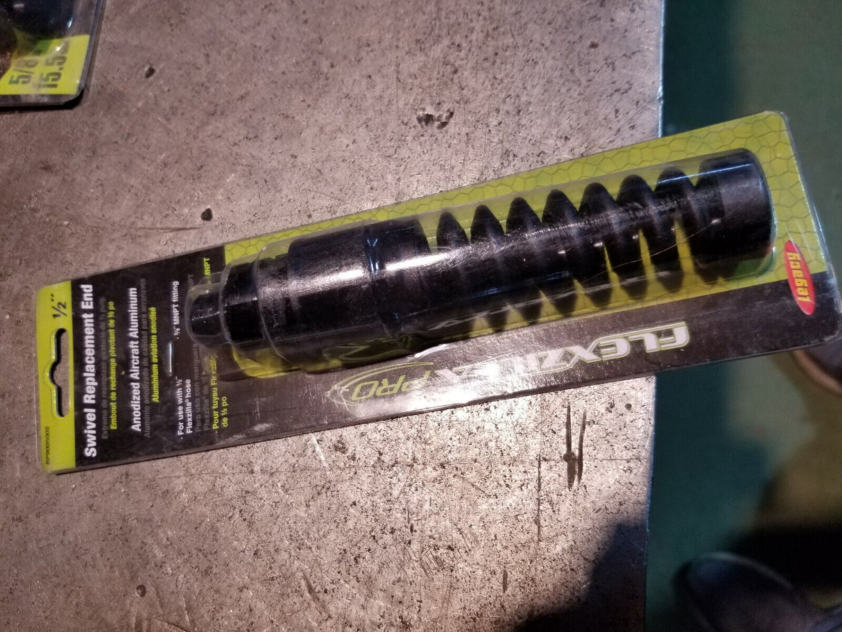 LOT OF 6PC - Flexzilla Pro 1/2" Reusable Air Hose End Swivel RP900500S 3/8"