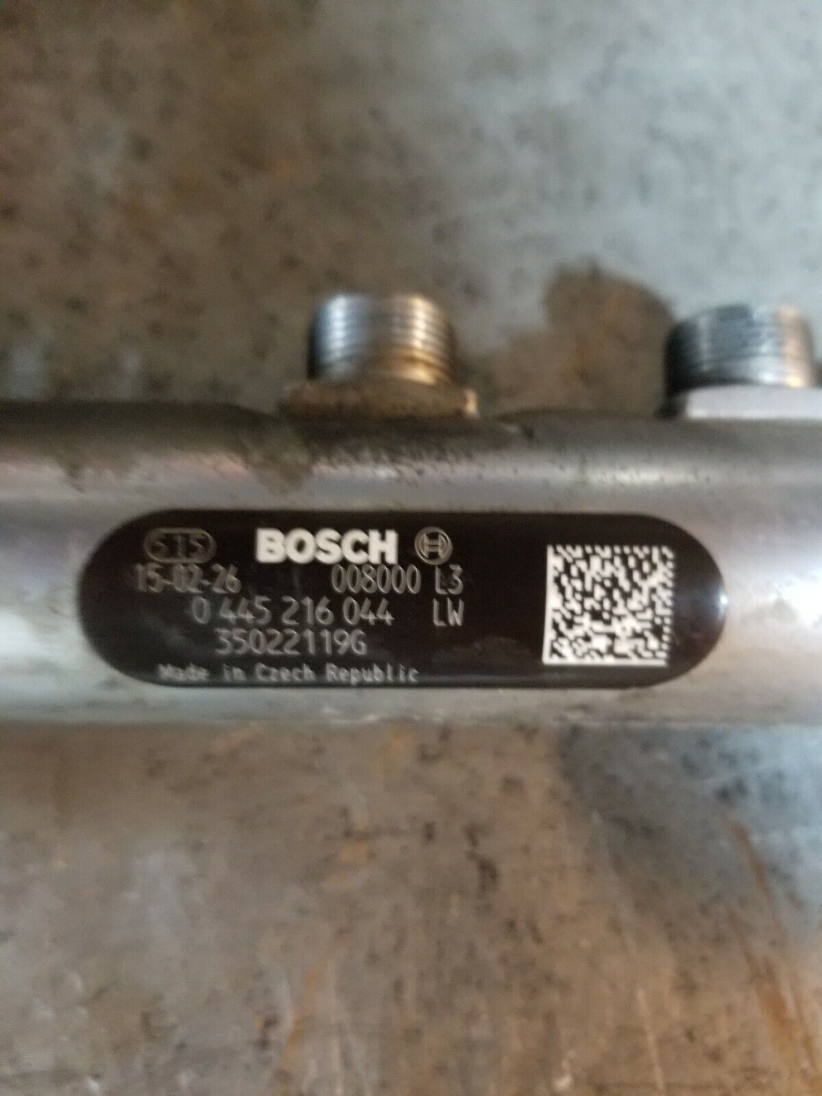 2014-2019 3.0L EcoDiesel FUEL RAIL 0445216044